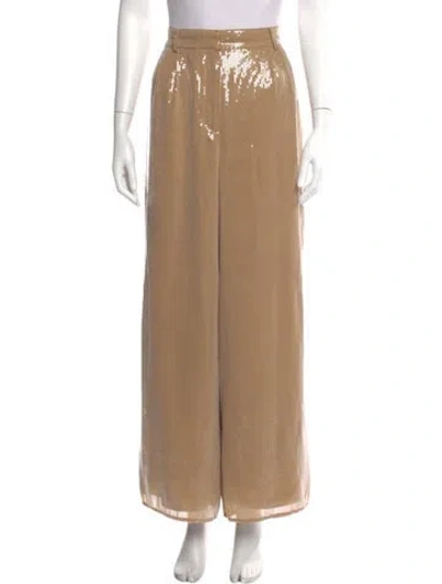 Pre-owned Hutch Wide Leg Pants In Neutral