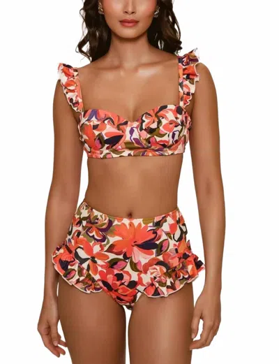 Hutch Wila Swimsuit In Coral In Multi