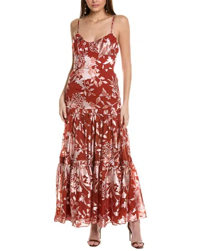 Hutch Winslet Maxi Dress In Brown