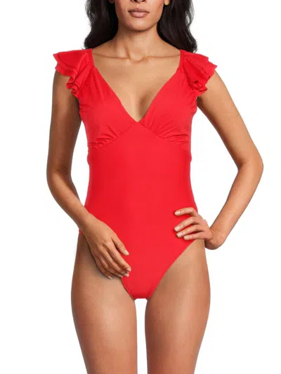 Hutch Cala One-piece In Red
