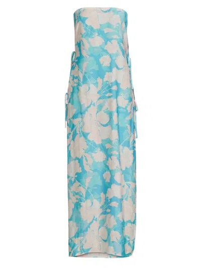 Hutch Women's Henny Strapless Maxi Dress In Multi
