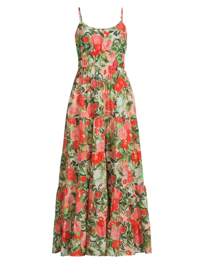 Hutch Women's Hutton Floral Cotton Maxi Dress