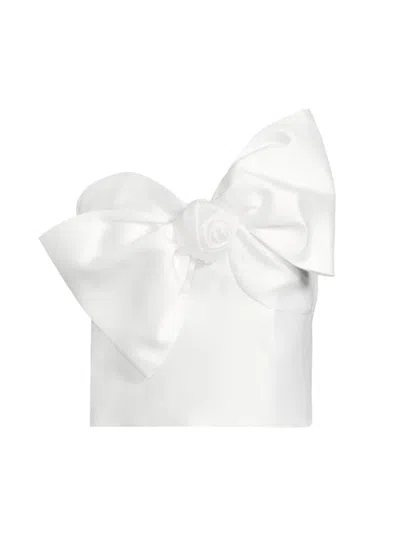Hutch Women's Presley Bow-flower Top In White