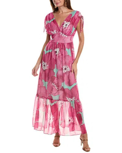 Hutch Yael Maxi Dress In Pink
