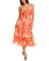 HUTCH ZABEL MIDI DRESS