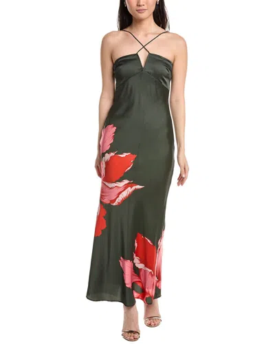 Hutch Zennia Maxi Dress In Green