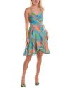 Hutch Zina Wrap Midi Dress