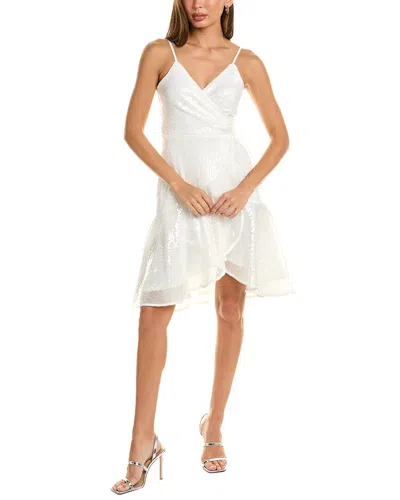 Hutch Zina Wrap Dress In White
