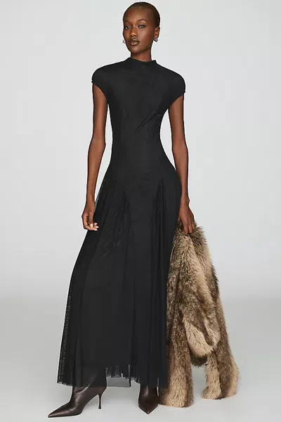 Hutch Zippy Maxi Dress In Black