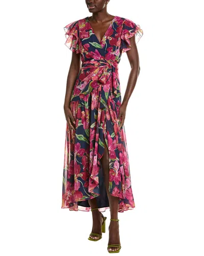 Hutch Zola Midi Dress In Multi
