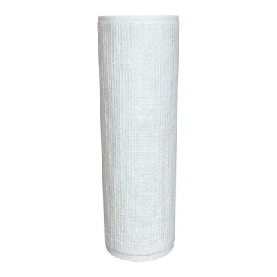 Pre-owned Hutschenreuther 1970s Op Art Vase Porcelain Vase By Heinrich Fuchs For , Germany In Transparent