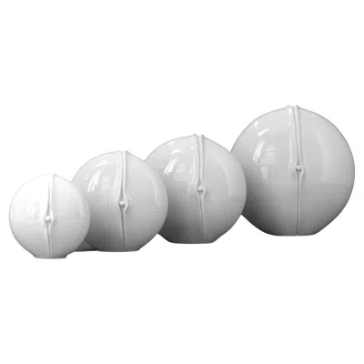 Pre-owned Hutschenreuther 1980s Elisabeth Pott-bischofberger Design Vases "eclore"  Set 4 In Transparent