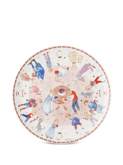 Hutschenreuther Christmas Feast Biscuit Tray In Multi