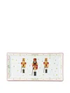 Hutschenreuther Christmas Love Nutcracker Rectangular Tray (36.1cm X 18cm) In White