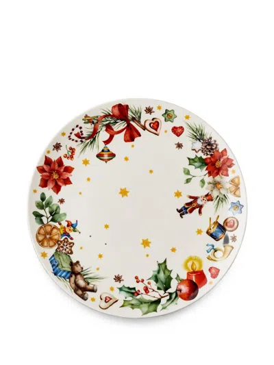 Hutschenreuther Christmas Songs Biscuit Plate In Multi