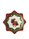 Hutschenreuther Happy Wintertime Star-shaped Tray (20.5cm) In White