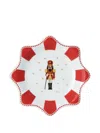 Hutschenreuther Nutcracker Star-shaped Plates (set Of Two) In White