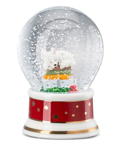 Hutschenreuther Snow Globe (11.7cm X 7.9cm) In Red