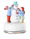 Hutschenreuther Snowman Music Box In White