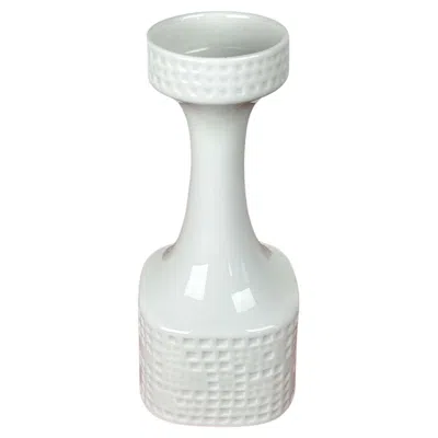 Pre-owned Hutschenreuther Vintage German Porcelain Vase By Hans Achtziger For , 1970s In Transparent