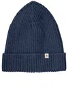 Huttelihut Beanie Wool Knit Dino In Blue