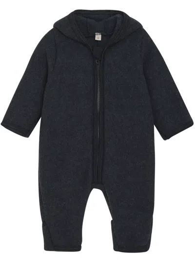 Huttelihut Pram Suit Pixie Wool Fleece In Black
