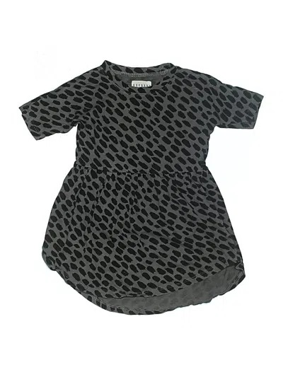 Pre-owned Hux Baby Kids' Dress In Gray