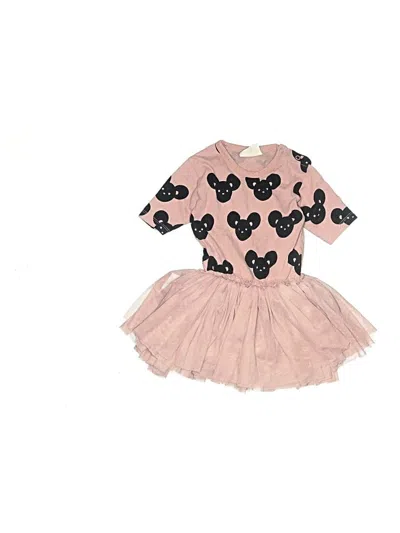 Pre-owned Hux Baby Kids' Dress In Pink