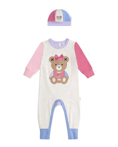 Huxbaby Kids' 2pc Huxette Romper & Hat Set In Multi