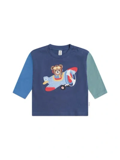 Huxbaby Aviator Huxbear Longsleeve Top In Multi