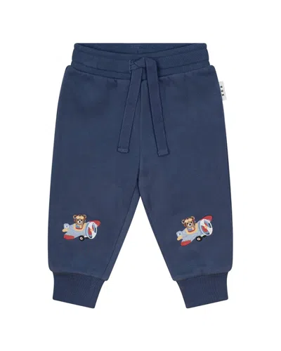 Huxbaby Kids' Aviator Huxbear Track Pant In Blue
