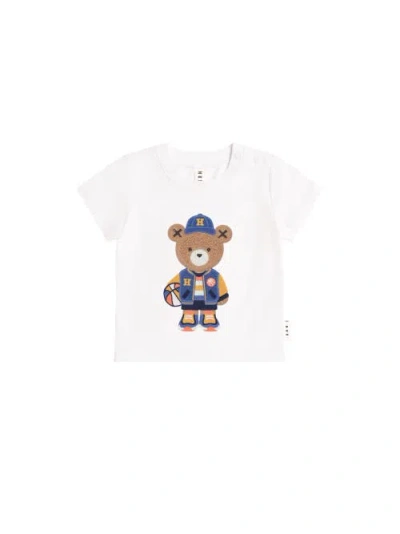 Huxbaby Kids'  Baller Hux White Tee