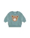 Huxbaby Furry Huxbear Sweatshirt Boys In Animal Print