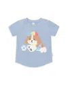 Huxbaby Boys' Happy Pup Tee - Baby In Stone Blue