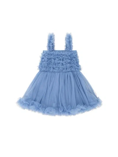 Huxbaby Kids'  Cha Cha Dress In Blue