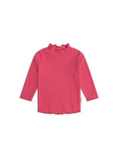 Huxbaby Kids'  Cherry Rib Skivvy In Red