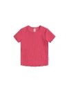 Huxbaby Cherry Rib Tee In Red