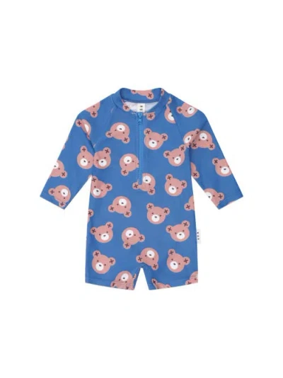 Huxbaby Kids'  Classic Hux Rashie In Blue