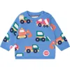 Huxbaby Construction Pullover In Blue