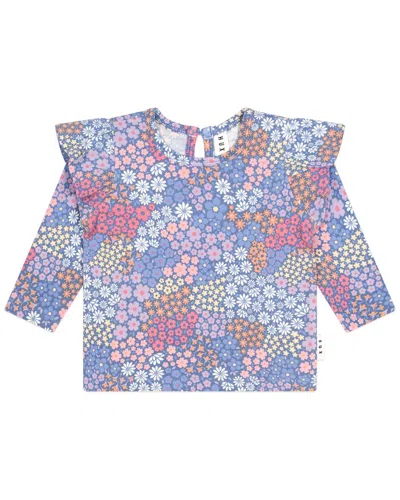 Huxbaby Kids' Floral Bloom Frill Top In Multi