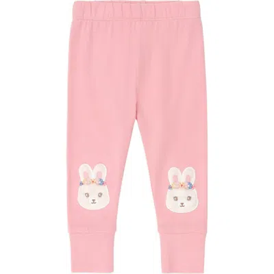 Huxbaby Flower Field Bunny Legging In Pink