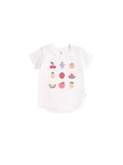 Huxbaby Fruit Salad Tee In White