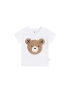 Huxbaby Furry Huxbear Crisp White Tee In White