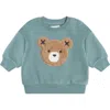 Huxbaby Furry Huxbear Sweatshirt Boys In Animal Print