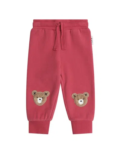 Huxbaby Kids' Furry Huxbear Track Pant In Red