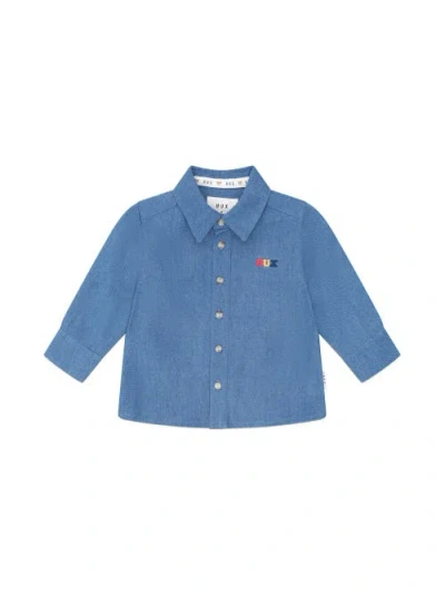 Huxbaby Hux Chambray Shirt In Blue