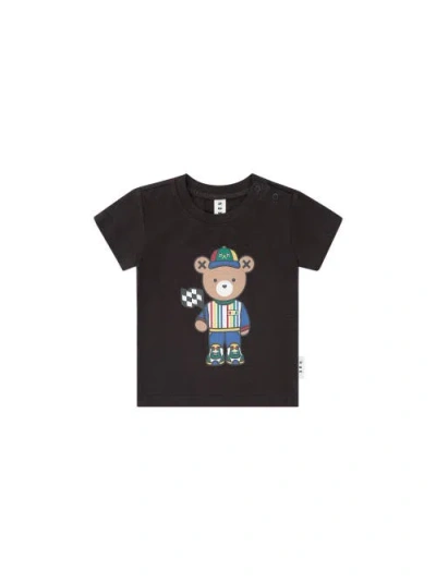 Huxbaby Kids'  Motosport Hux Black Tee
