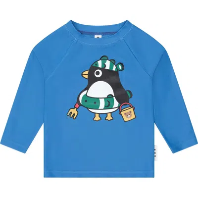 Huxbaby Percy Floatie Rashguard In Blue