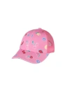 Huxbaby Pink Fruit Emoji Cap In Pink