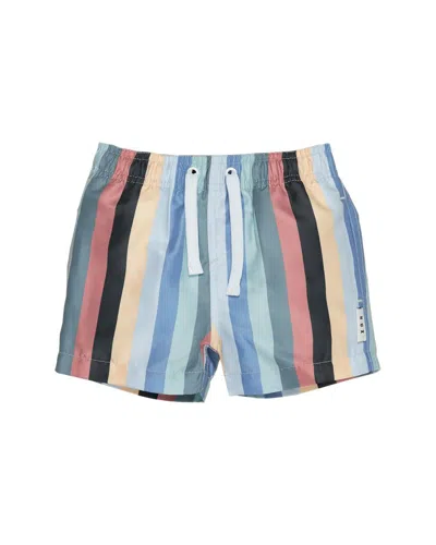 Huxbaby Kids'  Rainbow Lake Swim Short In Blue
